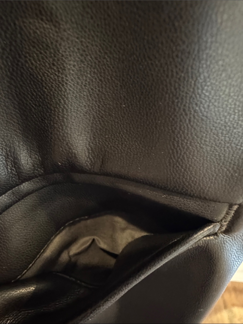 Baby Gap Black Vegan Leather Jumper Dress Size 4 | Faux Leather Sleeveless Dress - Picture 15 of 15